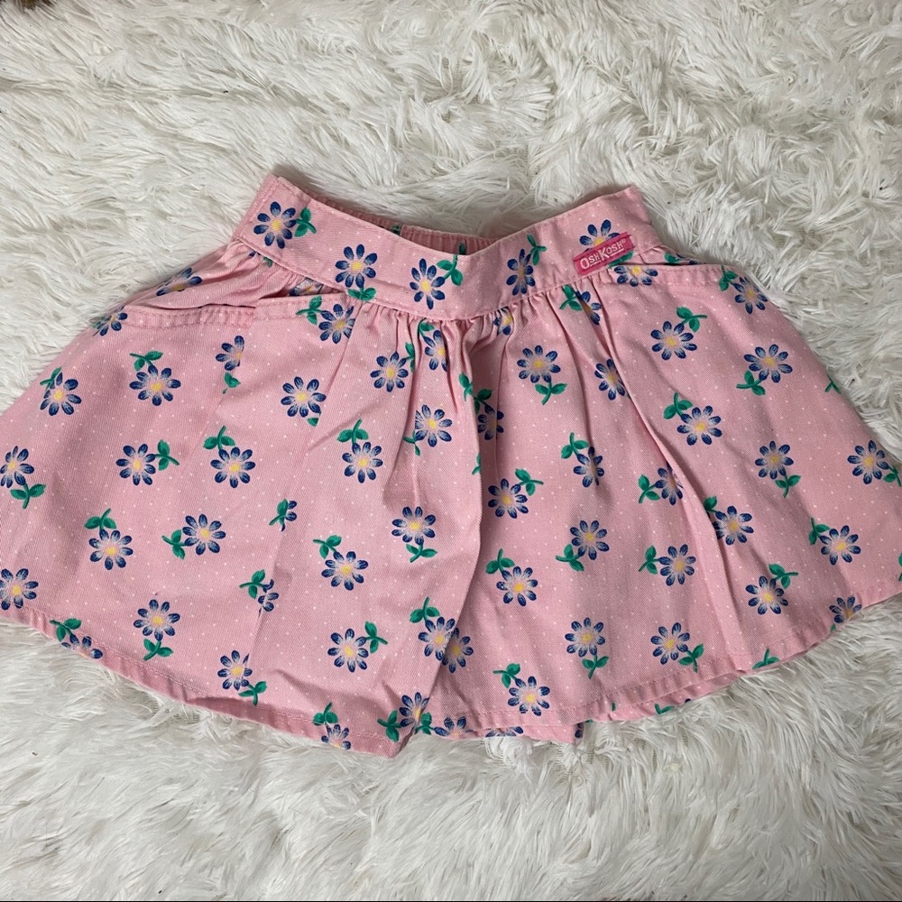 Vintage OshKosh Little Girls Skirt
